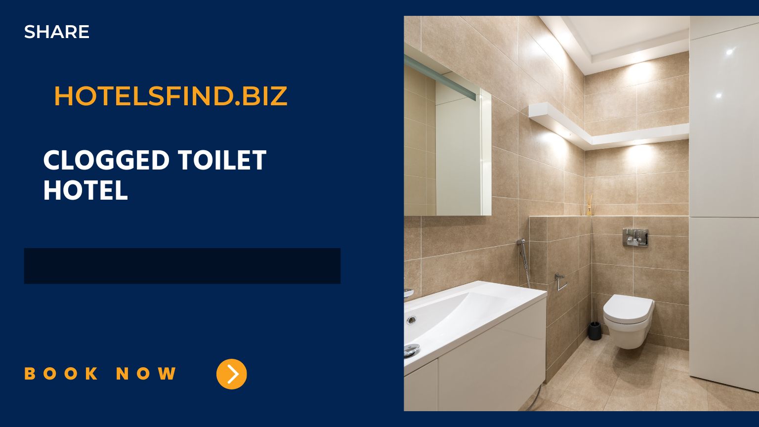 Clogged Toilet Hotel What to do Next? (Guide) In 2024