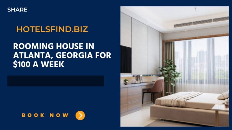 Rooming House In Atlanta, Georgia for $100 a Week In 2024