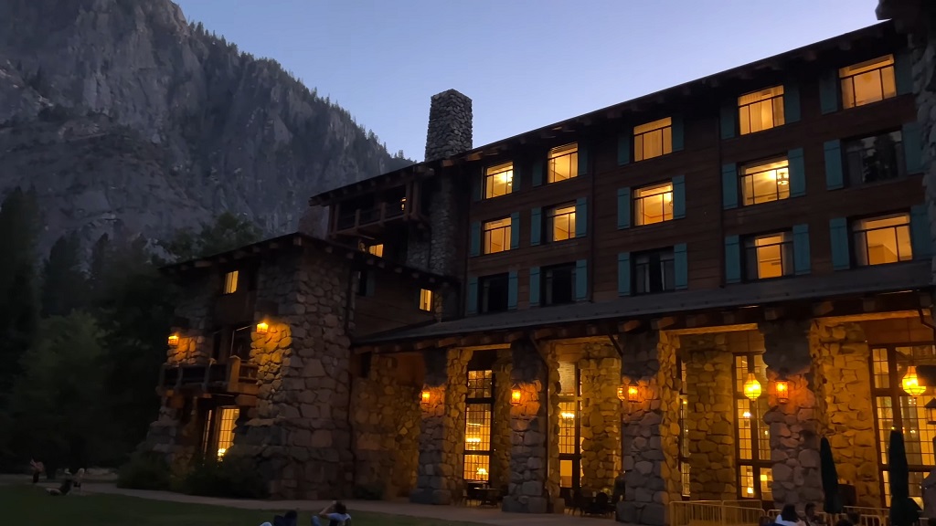The Ahwahnee Hotel in Yosemite Valley